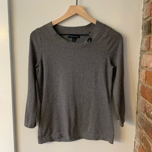 Banana Republic 3/4 length crewneck sweater
